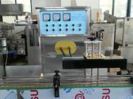 σφραγίζοντας μηχανή FK-3000 φύλλων αλουμινίου μπουκαλιών γυαλιού 15mm Sealer φύλλων αλουμινίου αλουμινίου μηχανή