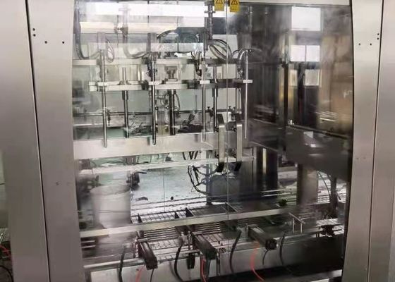 4 κεφαλές πλήρωσης 160mm Μηχανή πλήρωσης ελαίου για κατανάλωση 20L Volumetric Piston Filler